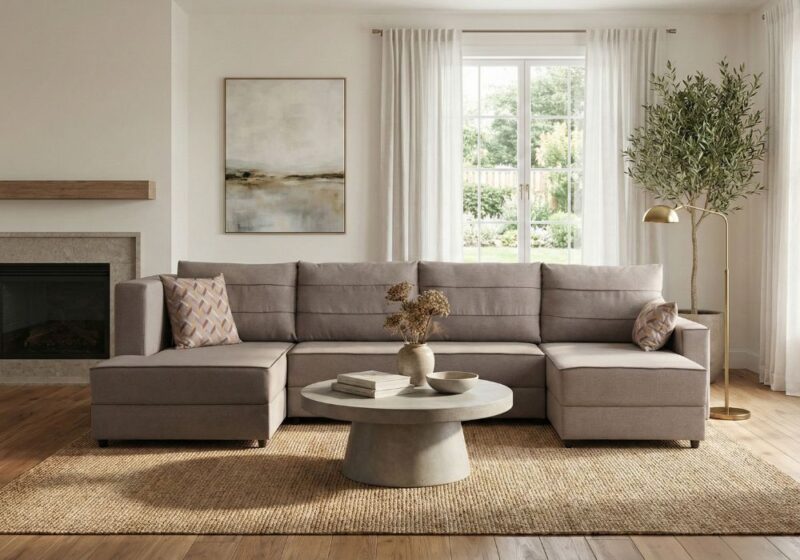 Atelier Del Sofa Ugaona garnitura Ece Panoramik